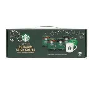 스타벅스 프리미엄 스틱커피 선물세트 2호(스틱40T+머그컵) X1세트