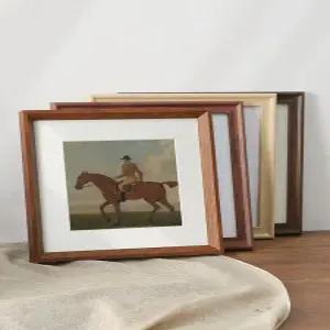 우드액자 다양한 빈티지 벽걸이 나무프레임 정사각형