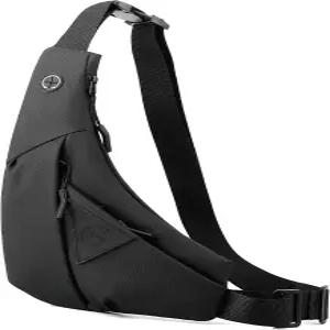 스몰 슬링 숄더 크로스바디 백 남성 여성 가벼운 방지 원 스트랩 캐주얼 가슴 가방 슬림 백팩 야외 워킹