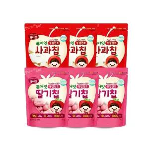 동결건조 과일칩 6봉세트 딸기칩 사과칩