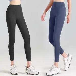 신축성 좋고 따뜻한 기모 여성 겨울 스포츠 레깅스
