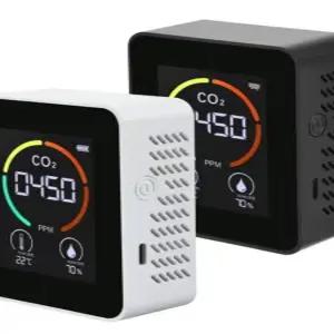 이산화탄소 감지기 검출기 농도 3in1 온도 습도