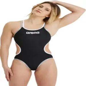 아레나 여자 원 더블 크로스 백 수영복