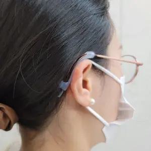 안경 흘러내림방지 실리콘 다리팁 귀고무 투명 2P (WFKN4B6)