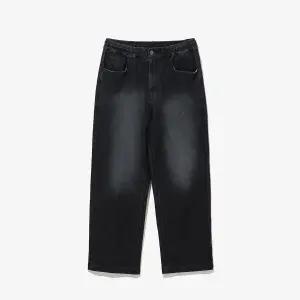 [뉴에라]워시드 스웨트 팬츠 블랙 (14741939)_s