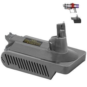 밀워키 18V 리튬 배터리용 다이슨 호환 V10용 MIL18V10 어댑터 동물 털 청소기용으로 변환