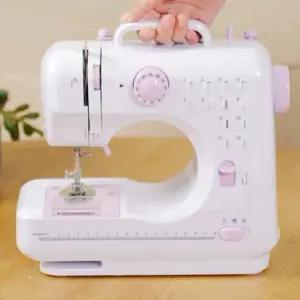 미니재봉틀 소형 미싱 가정용 셀프 재단기 바느질기계 전동 전기