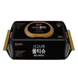 홈플러스 시그니처 물티슈 캡형 100매 x 10개