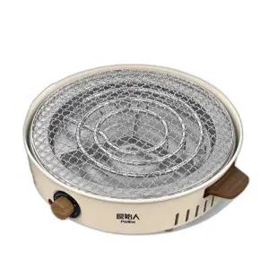 실내 전기그릴 원형 바베큐 휴대용 미니 캠핑 화로