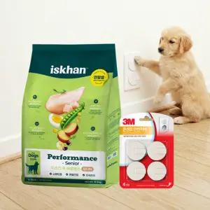 [SET] 이즈칸 독 퍼포먼스 시니어 6.5kg +전기안전 소켓 (강아지 안전 세트)