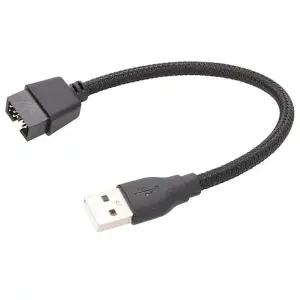 외장하드케이블 연결선 USB A 수-9 핀 수 메인보드 익스텐션 어댑터 케이블 고속 데이터 전송