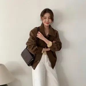 [코코블랑] 웨스턴 블루종 레더 자켓