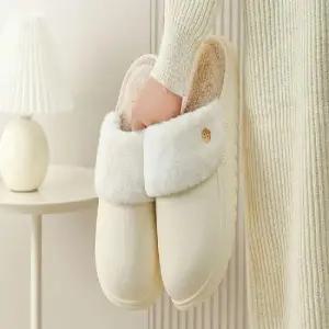 겨울 털실내화 탈부착 퍼슬리퍼 물에 강한 실내슬리퍼 WCEF104