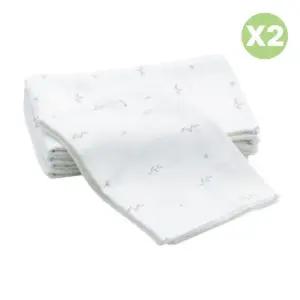 리에또 밤부 대형 천기저귀 속싸개 타올 10매 리브