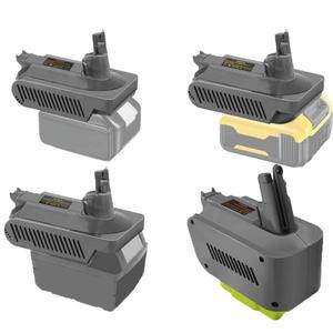 마키타/밀워키/디월트/리오비/에인헬/보쉬/크래프츠맨 18V 배터리용 어댑터 다이슨 V10 진공 청소기 호환