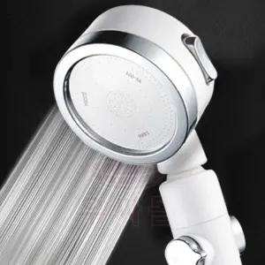 절수형 고압 세트 절수 조절 버튼 필터 증압 욕실 고수압 샤워기 헤드 온오프 원터치 수압