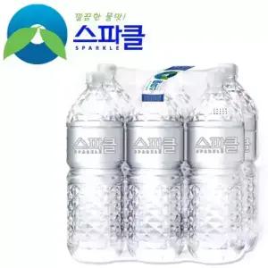 스파클생수 2리터 24병 도착보장/무라벨생수