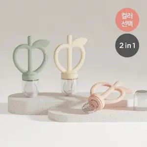 [모윰] 애플피치 치발기 과즙망 (실리콘망 1단계+2단계 포함) - 컬러 선택