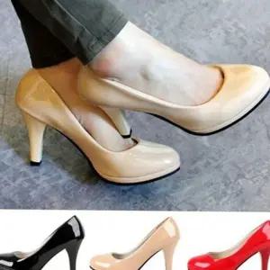 [라일리] Rly 뾰족코 여자 펌프스 구두 정장 여성 에나멜 구두