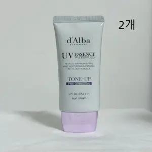 달바 워터풀 톤업 선크림 퍼플 SPF50+ 50ml 2개