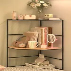 침대 모서리 선반 사이드 수납장 수납 책상 침실 둥근 코너수납장