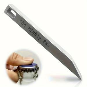 마이티 바 포켓 나이프 및 병따개 - 튼튼한 스테인레스 스틸 키체인, 일상적인 휴대를 위한 Edc 멀티툴