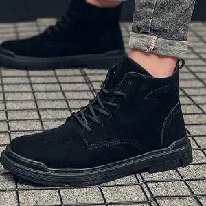 겨울 남성 퍼 워커화 신발 2색상) 남성스니커즈 남성슬립온 캐주얼화