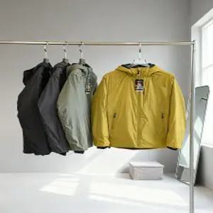 등산용 경량 프리마로프트 헤이지그린 남녀 긴팔 재킷 패딩 지퍼 옐로우