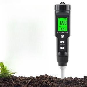 토양 EC 테스터 비료 고정밀 전도도 측정기 PH 수분