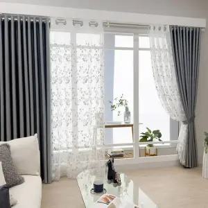 리시안 암막커튼+코디커튼+커튼봉(슈퍼특대형)