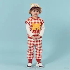 [디즈니베이비](신세계 사우스시티)[이월 봄 상품]푸깅엄체크상하3SET(RED)_79S123202