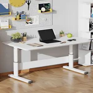 키작은 책상 여성책상 높이조절 낮은 컴퓨터