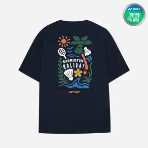 요넥스 배드민턴 오버핏 캐주얼 반팔 티셔츠 261TS053U
