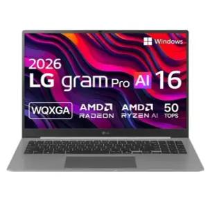 LG전자 2026 그램 AI 16 라이젠 AI 400, 에어로미늄 실버, 256GB, 16GB, WIN11 Home, 16Z95U-GS5BK