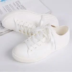 [엄지척]레인플랫슈즈 887INN19 장화 슬립온 젤리스니커즈 비 단화