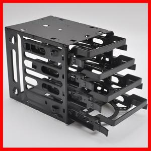 SATA SAS 하드 드라이브 케이지 랙 트레이 캐디, CD-ROM 베이 슬롯 확장, PC용 HDD 4 개 더 휴대, 5.25 인