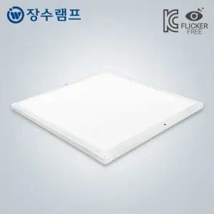 장수램프 LED 직하 엣지등 평판조명 슬림 샤인 640X640 50W 방 거실 전등 사무실