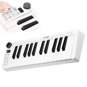 미디 키보드 25키 배터리 C타입 미니 컨트롤러 슬림 충전