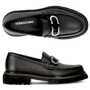 [페라가모] 코쿤 간치니 COCOON NERO 773850 남성 로퍼 구두