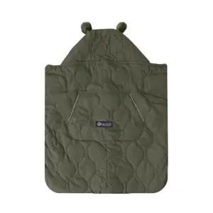 케라타 아기띠 유모차 워머 겨울용 방한 커버 카키