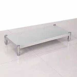 업소용 받침대 가정용 주방 바닥 선반 스테인레스 다이 낮은 철제 스텐 1단 랙