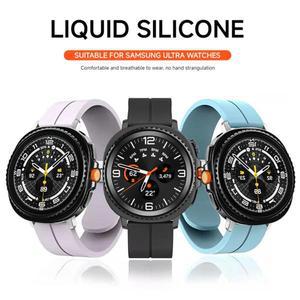 삼성 갤럭시 워치 8 40mm 44mm 8Classic 46mm용 실리콘 스트랩, 갤럭시 워치 울트라 2025 47mm용 마그네틱