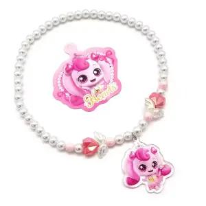 프린세스 캐치티니핑6 진주 크리스탈 목걸이 하츄핑