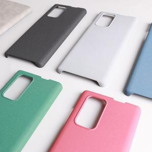 LG 윙 5G 케이스 6.8 인치 F100 LMF100N 샌드 매트 하드 PC 전체 보호 미끄럼 방지 지문 방지 커버 백 쉘 Fundas Coque