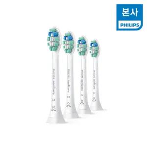 PHILIPS  소닉케어 C2 옵티멀 플라그 케어 칫솔모 화이트 4개입 HX9024/14