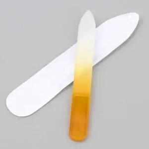 ( )미니 컬러 유리 야스리 발톱정리 네일도구