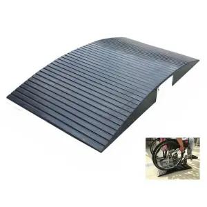 문턱 전선보호덮개 경사로 주차장 진입판 지게차 고무 전선