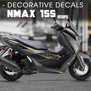 2025 NMAX155 장식 데칼 For YAMAHA N MAX 155 바디 스티커 그래픽