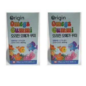 오리진 오메가 꾸미2.2gx 90개 1+1 총180개 아이 자녀 두 뇌 건 강