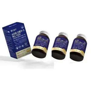 오리진 슈프림 오메가-3 맥스 1100-1,210mg x 180캡슐 2+1 총540캡슐 EPA DHA